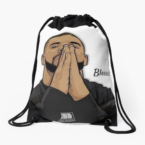 Sac à dos Drake « Béni » Inspiré Sac à cordon pour le sport cadeau