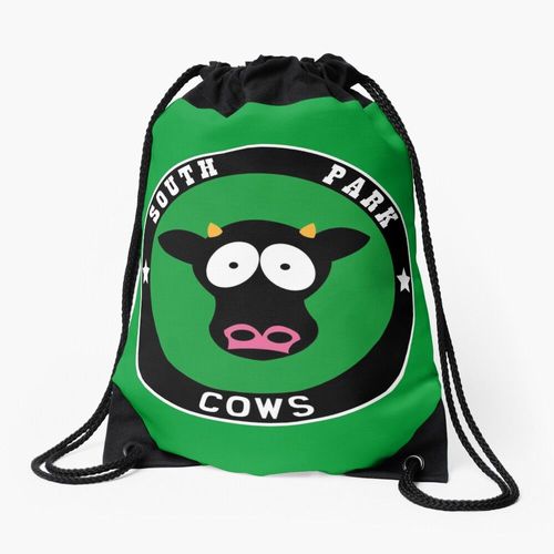 Sac à dos Vaches de South Park Sac à cordon pour le sport cadeau