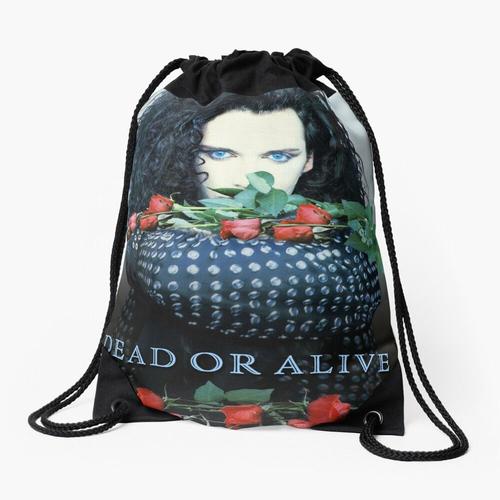 Sac à dos Mort ou vif Pete Burns bisous Sac à cordon pour le sport cadeau