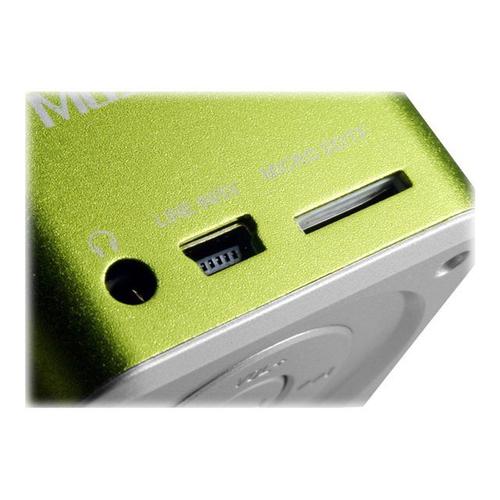 Technaxx MusicMan Mini Wireless Soundstation BT-X2 - Enceinte sans fil Bluetooth - Vert