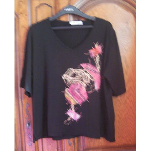 Top Noir Clin D'oeil - Taille 44/46
