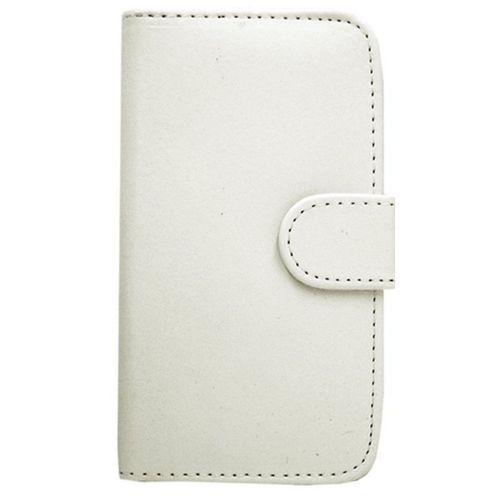 Accessory Master  Portefeuille Flip Housse Coque Etui En Cuir Pour Htc Desire 610 Blanc