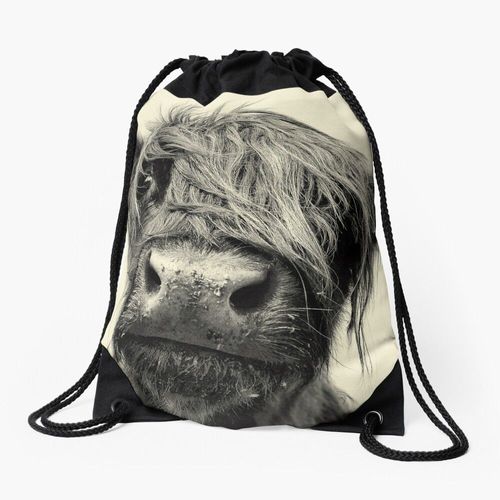 Sac à dos Vache des Highlands Sac à cordon pour le sport cadeau