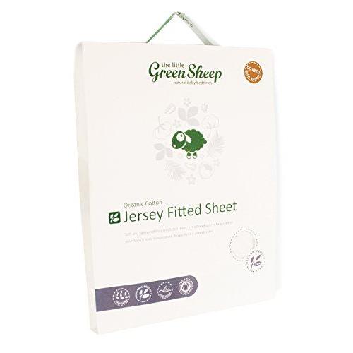 The Little Green Sheep Drap-housse pour lit de bébé Stokke/Leander Jersey biologique 