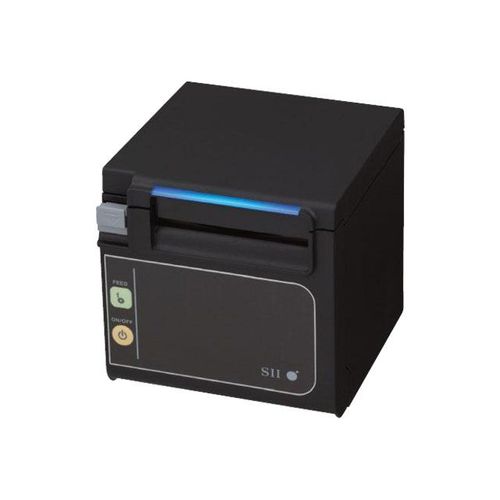 Seiko Instruments RP-E11 - Imprimante de reçus - thermique en ligne - Rouleau (8 cm) - 203 dpi - jusqu'à 350 mm/sec - LAN - outil de coupe - noir
