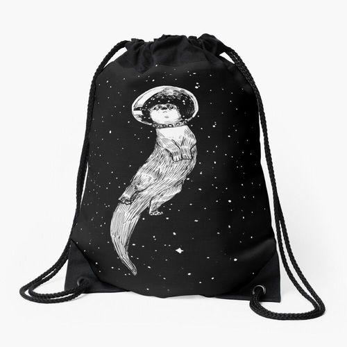 Sac à dos Dérive dans Otter Space (idéal pour la couleur) Sac à cordon pour le sport cadeau