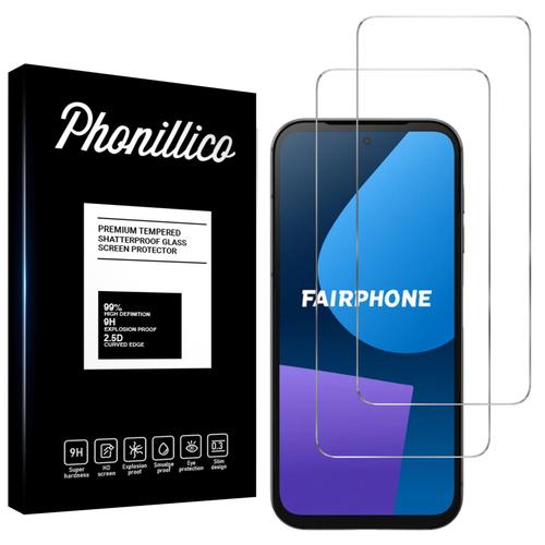 Verre Trempé Pour Fairphone 5 [Pack 2] Film Vitre Protection Ecran Phonillico®