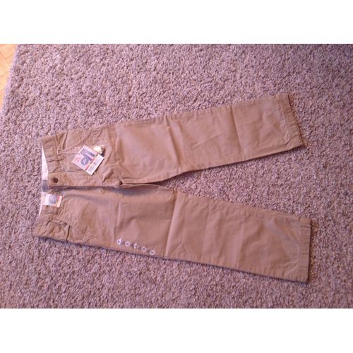 Pantalon Droit Beige Neuf (Avec Étiquettes) Dpam En Taille 8 Ans