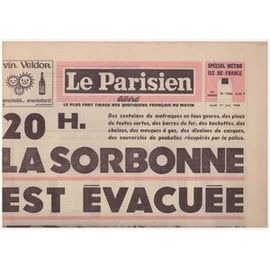 Le Parisien Libéré N°7400 Du 17 06 1968
