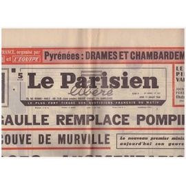 Le Parisien Libéré N°7421 Du 11 07 1968