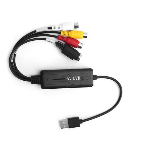 Convertisseur numérique vidéo USB 2.0, adaptateur de carte d'acquisition Audio-vidéo, prise en charge pour WIN10