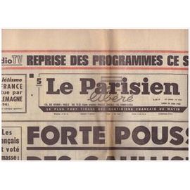 Le Parisien Libéré N°7406 Du 24 06 1968