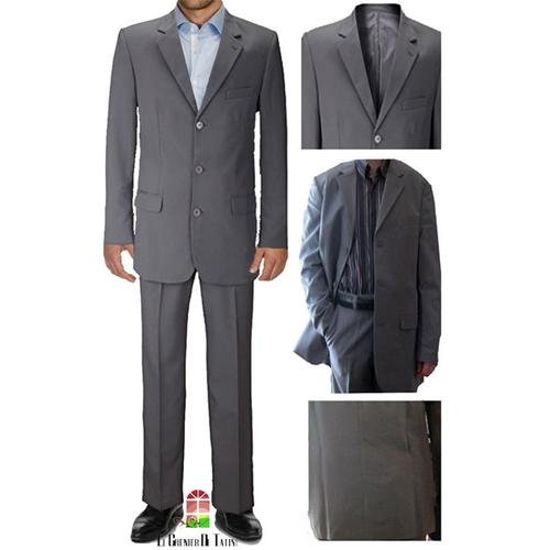 Costume Homme Bpc Selection Taille 98 E/ Gris 