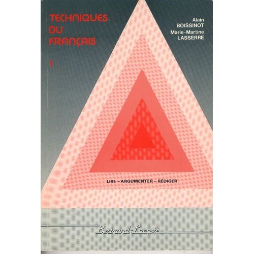 Techniques Du Français - Tome 1