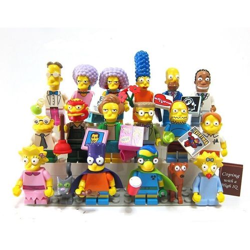 LEGO The Simpsons - Série 2 complète 16 Minifigures