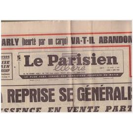 Le Parisien Libéré N°7387 Du 03 06 1968