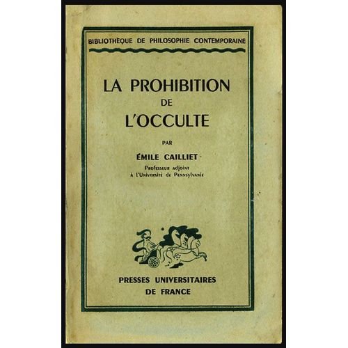 La Prohibition De L'occulte