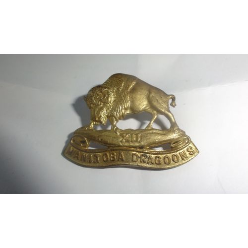 Insigne  Canada  Monitoba Dragoon Badge  