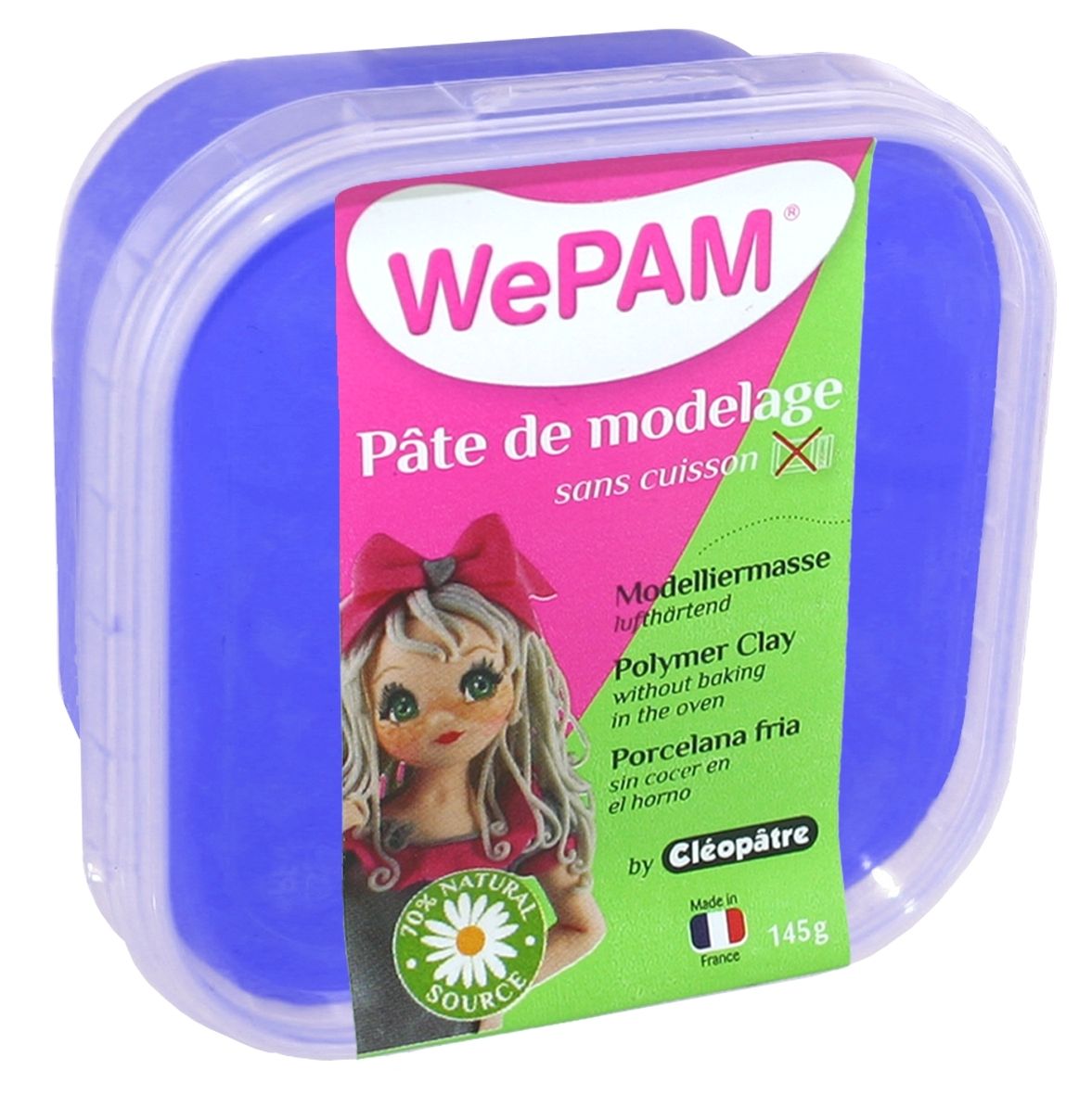 Porcelaine Froide ? Modeler Wepam 145 G - Bleu Royal - Wepam