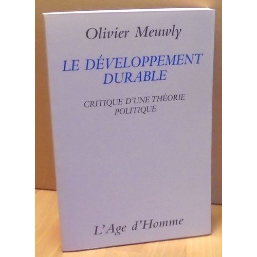 Developpement Durable