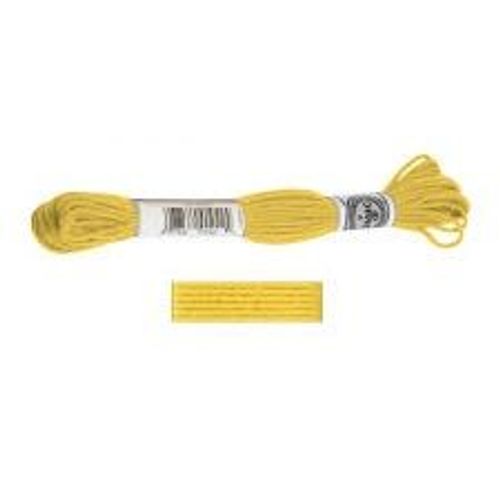 Coton À Canevas, Dmc Retors N° 4, N° 2726 Jaune