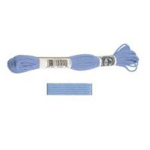 Coton À Canevas, Dmc Retors N° 4, N° 2799 Bleu Layette