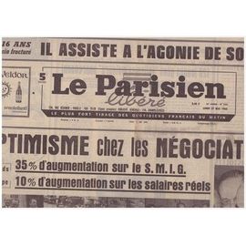 La Parisien Libéré N°7381 Du 27 05 1968