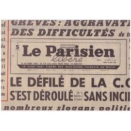 La Parisien Libéré N°7384 Du 30 05 1968