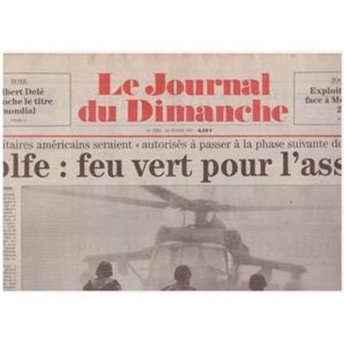 Le Journle Journal Du Dimanche N°2306 Du 24 02 1991
