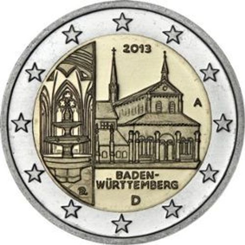 Allemagne 2013 6 Commemorative 2 Euros 