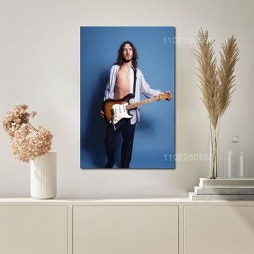 Affiche de d¿¿coration en toile John Frusciante,mpression murale Poster pour salon chambre ¿¿ coucher d¿¿cor sans cadre(40*50cm)