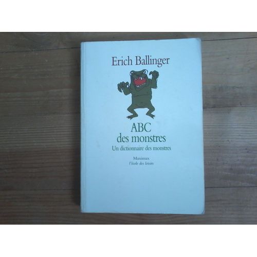 Abc Des Monstres.