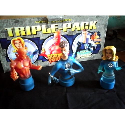 Marvel Mini-Busts Triple-Pack Fantastic Four