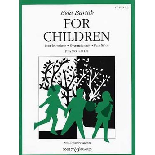 For Children Piano Volume 2 : Based On Slovakian Folk Tunes