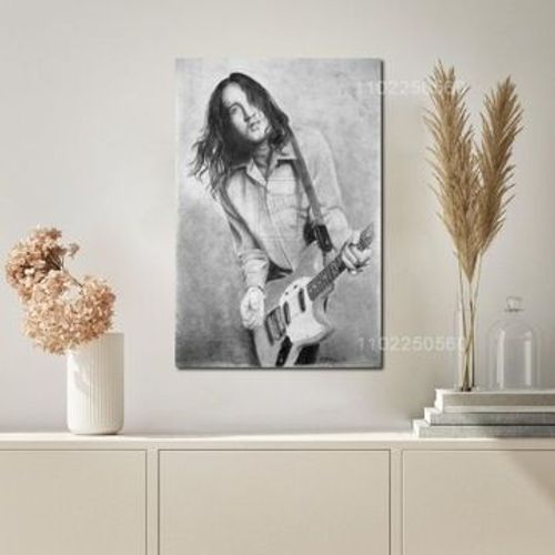 Affiche de d¿¿coration en toile John Frusciante,mpression murale Poster pour salon chambre ¿¿ coucher d¿¿cor sans cadre(40*50cm)