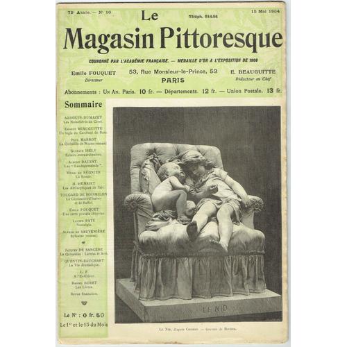 Le Magasin Pittoresque - Livraison N°10 - Le Nid D'après Croissy, Gravure Par Bocher