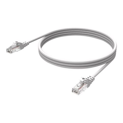 Vision Techconnect - Câble réseau - RJ-45 (M) pour RJ-45 (M) - 50 cm - UTP - CAT 5e - démarré - blanc