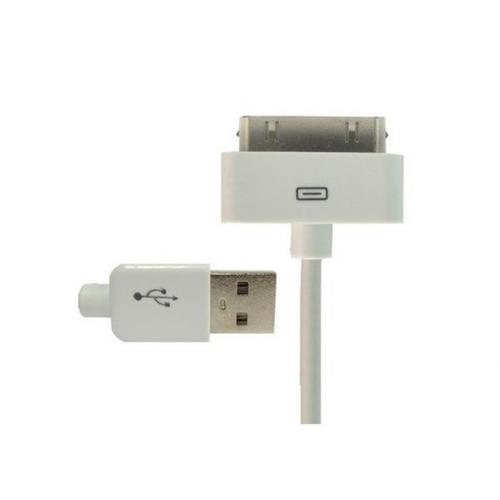 CHARGEUR IPHONE 3G-3GS-4-4S-IPOD-IPAD - CABLE USB