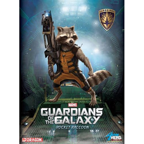 Les Gardiens De La Galaxie - Statuette Pvc Action Hero Vignette 1/9 Rocket Raccoon 18 Cm
