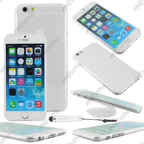 Ebeststar ® Housse Etui Coque Silicone Gel Tpu Souple Ultra Fine 0,5mm Pour Apple Iphone 6 Plus Écran 5,5", Couleur Transparent + Mini Stylet + Film Protection D'écran