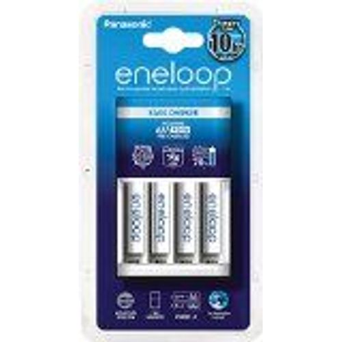 Panasonic Eneloop Basic Charger + 1x4 AAA