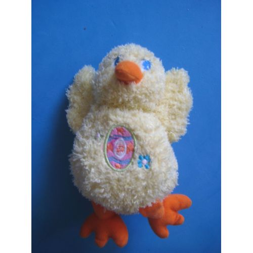 Peluche Doudou Poussin Poule Jaune Gipsy 20 Cm