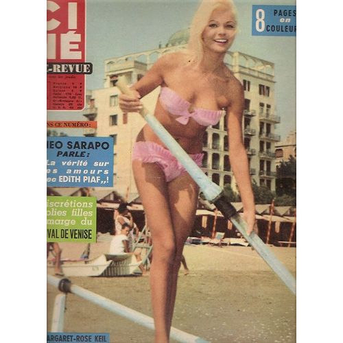 Rita Hayworth 1p/ Sandra Milo 1p+ Poster/ Gina Lollobrigida 1.5p/ Sophie Daumier Bedos 1p/ Greco 1/2p/ Theo Sarapo 3p/ Maria Schell 4p/ Sophia Loren 2p/ Daniel Gelin 1p/ Brialy Annie Girardot Dos De Couv/ 37 