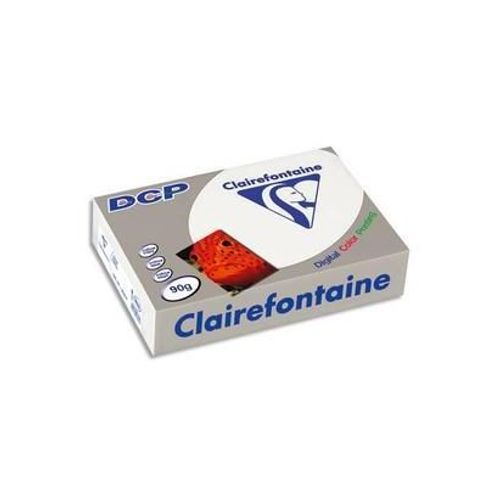 Clairefontaine Lot de 3 Ramettes 500 Feuilles Papier DCP 90g A3 420x297 mm Certifié FSC  Blanc