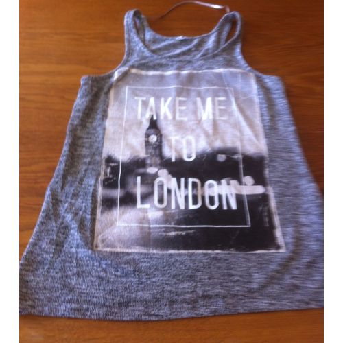 T-Shirt Pimkie T S Gris Comme Neuf