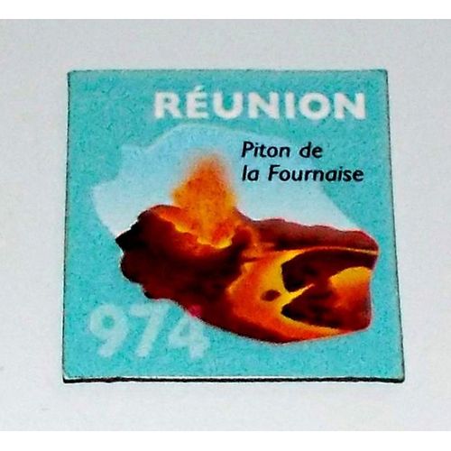 Magnet Du Département De La Réunion (974), Le Gaulois.