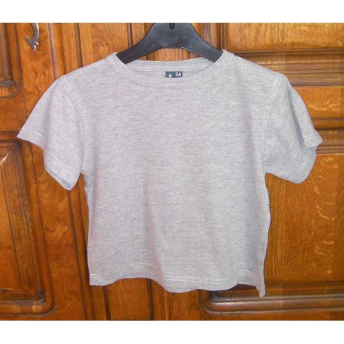 T-Shirt Gris Minigang - Taille 5 Ans