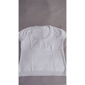 Pull Gris Manches Courte