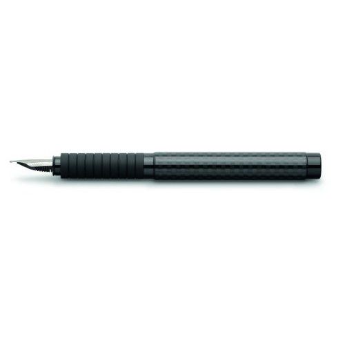 Faber-Castell Basic Stylo Plume Plume Extra-Fine Carbone Noir Import Royaume Uni