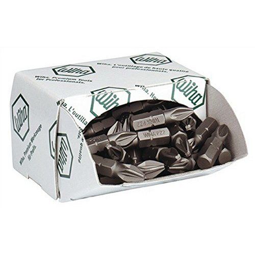 Embout de vissage WIHA Standard - Boite de 50 pièces - PZ2 x 25 mm - 08057